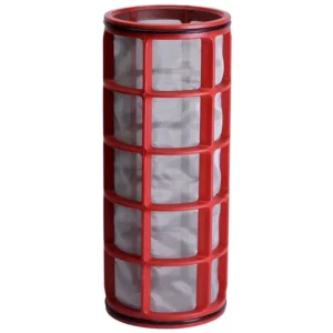 Screen cartridge filter with mesh filtration for plumbing systems