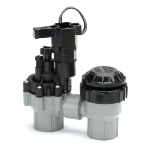 Anti siphon irrigation valve with flow control and backflow prevention