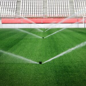 Versenkrotorregner großflächige Bewässerung für Sport und Parkanlagen